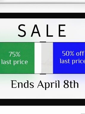 $50% off Sale off current price